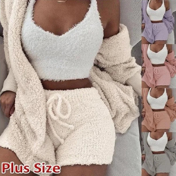 ensemble 3 Pieces tout doux détente