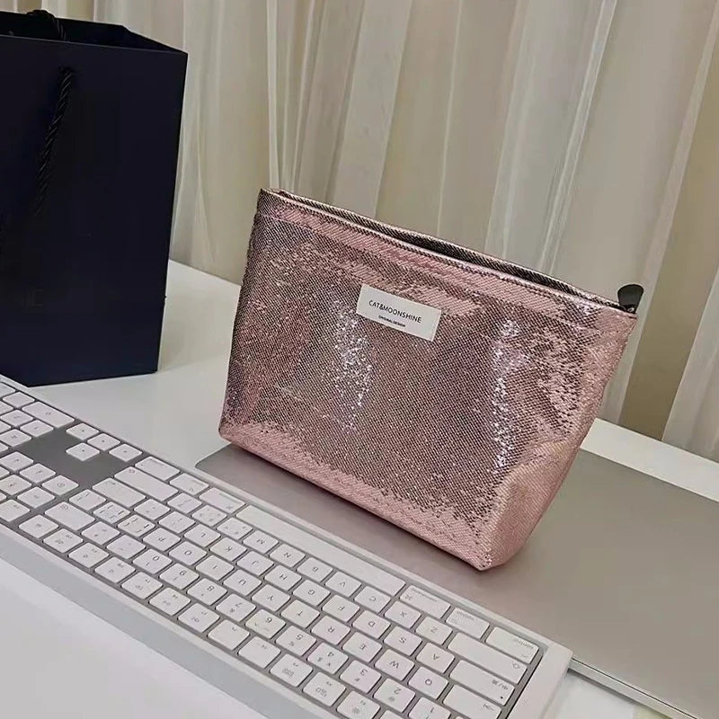 trousse paillette sequin
