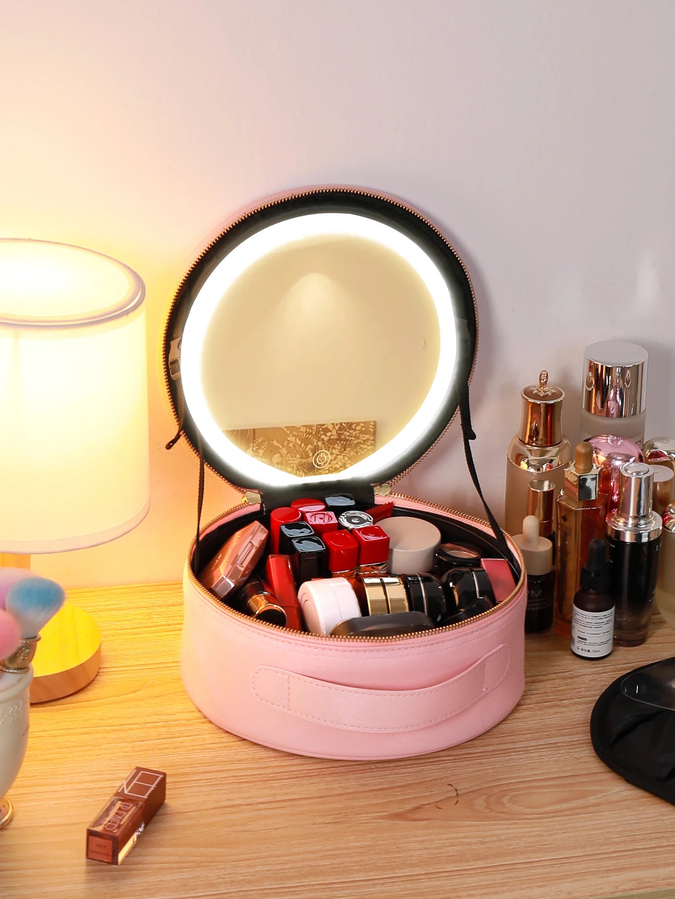 sac Makeup a mirroir Led