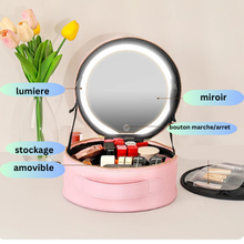 sac Makeup a mirroir Led