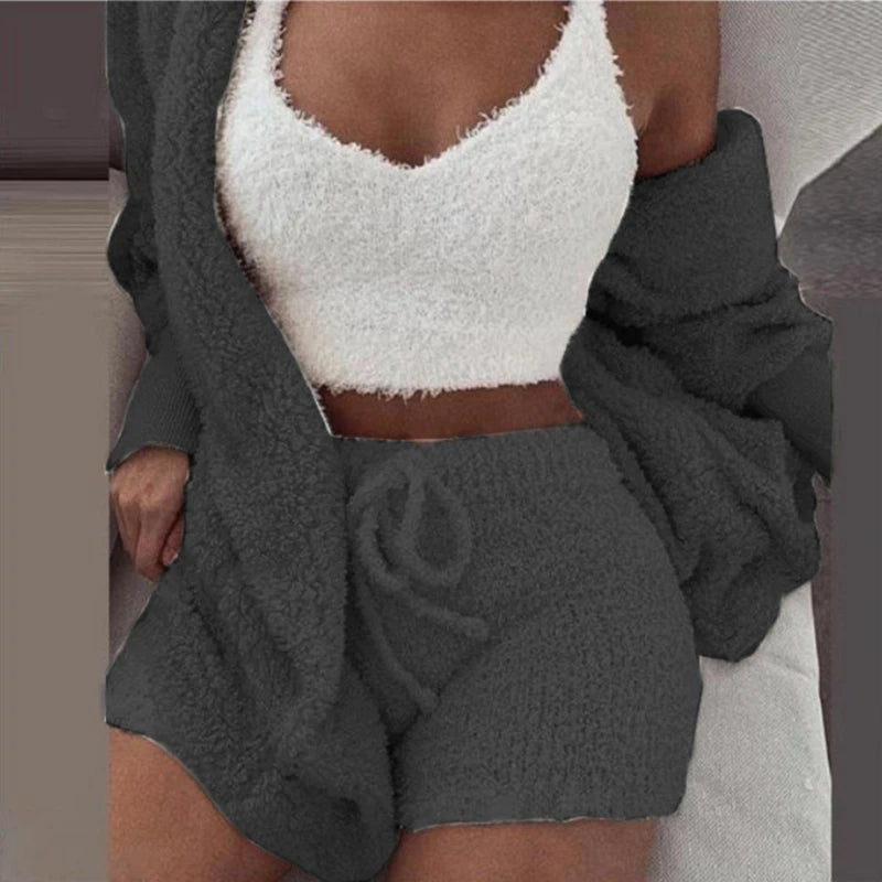 ensemble 3 Pieces tout doux détente