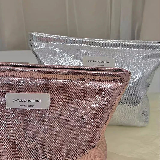 trousse paillette sequin